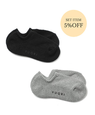 〈SET ITEM〉puffy cover black & grey