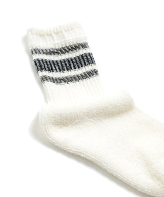〈SET ITEM〉 puffy  black & puffy line white x black