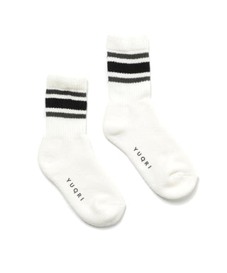 〈SET ITEM〉 puffy  black & puffy line white x black