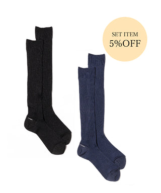 〈SET ITEM〉Schickest long black & navy