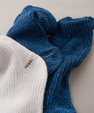 【GIFT SET】〈UNISEX SET ITEM〉Crispy white ＆ navy × blue