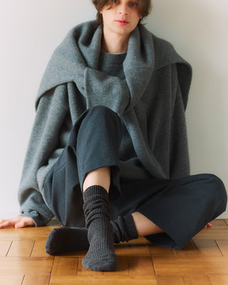 〈UNISEX SET ITEM〉crispy warm grey & green × blue set