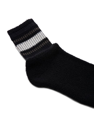 〈SET ITEM〉 puffy  white & puffy line  black x white