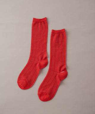 【GIFT SET】〈WOMENS SET〉Polite brown & Grace line red