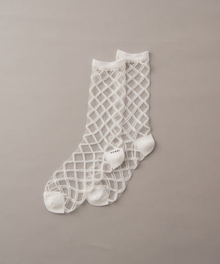 【GIFT SET】〈WOMENS SET〉Waffle white & Sheer green