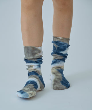 Crispy tie-dye【一部予約商品】