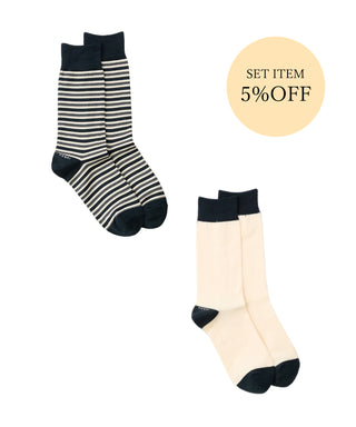 〈SET ITEM〉Fickle black x ivory 2 & Fickle black x ivory【予約販売商品】